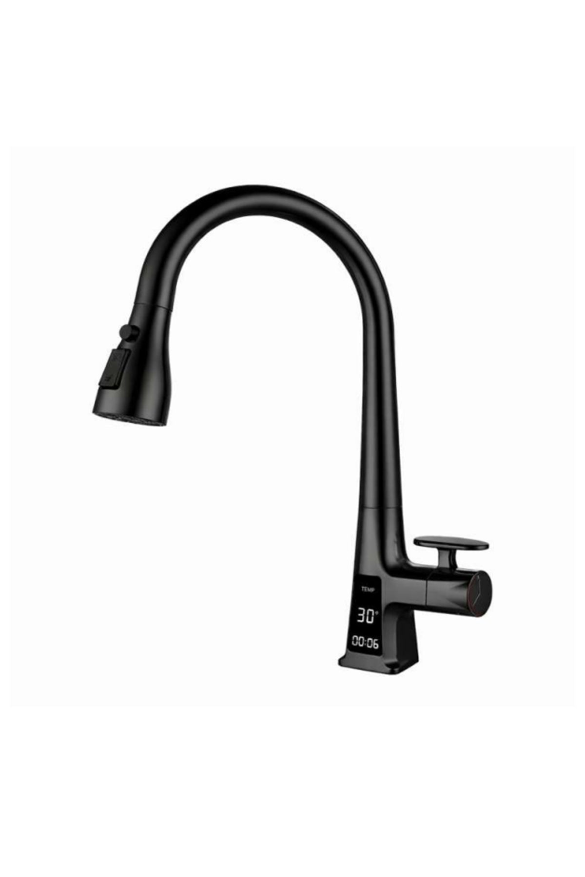 Fleko Light Black Siyah Mutfak Bataryası