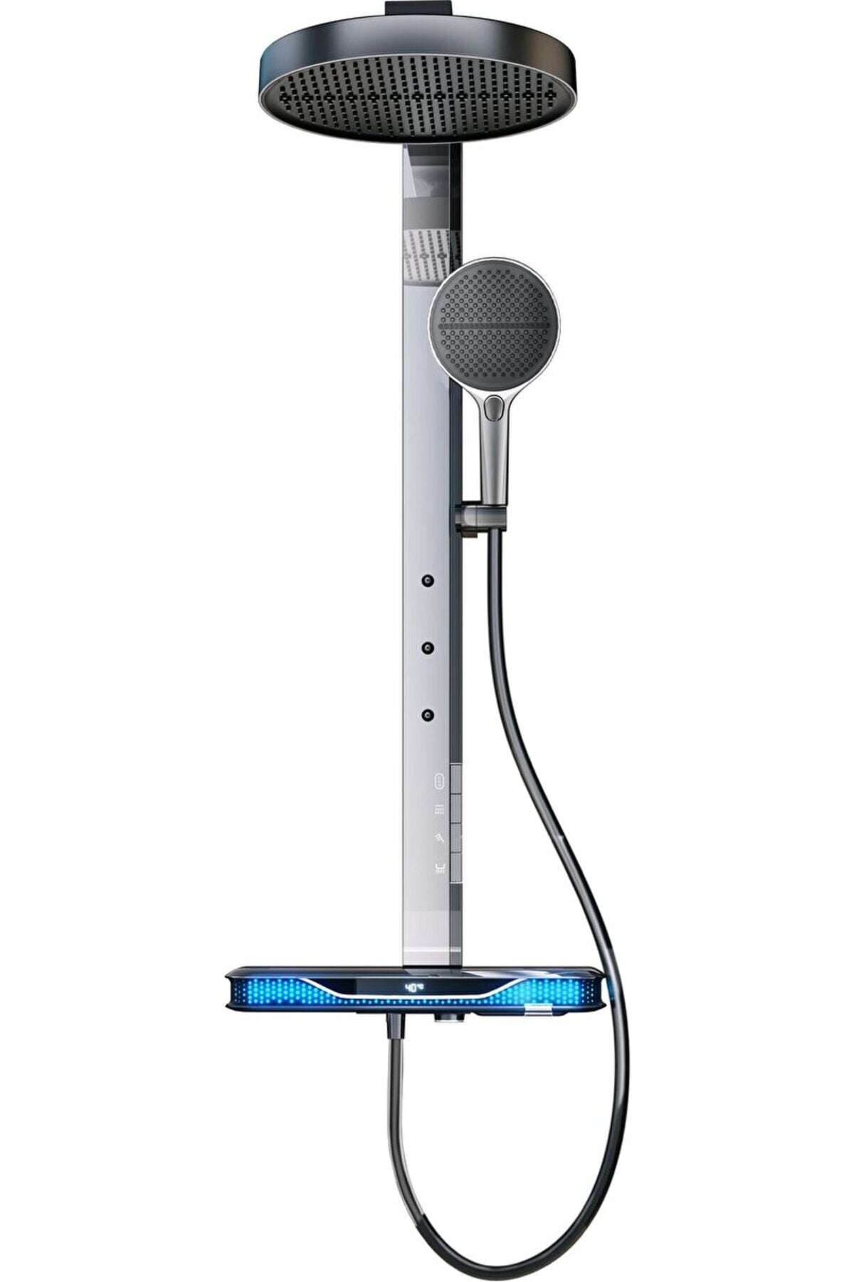 Fleko Rover Antrasit Duş Sistemi