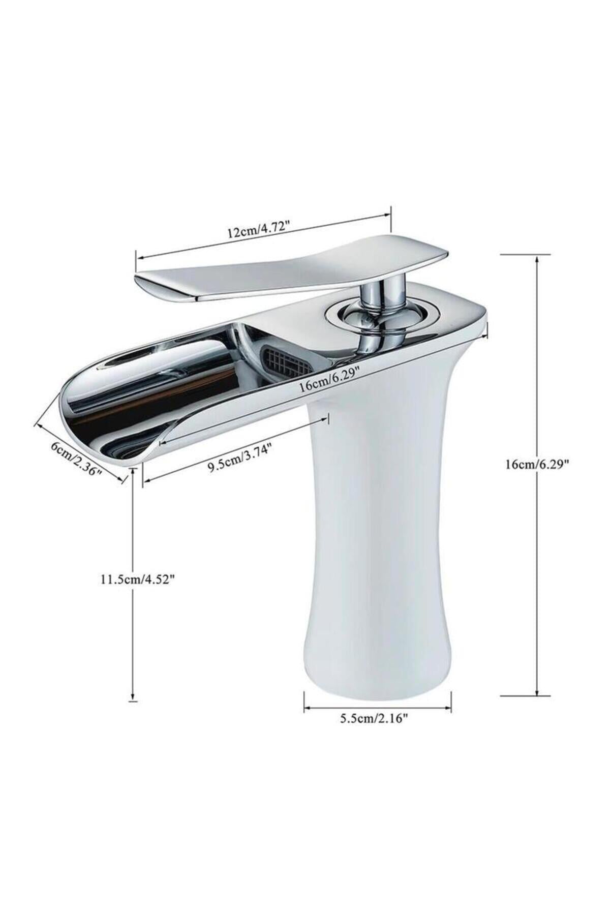 Fleko Victoria Krom Lavabo Bataryası