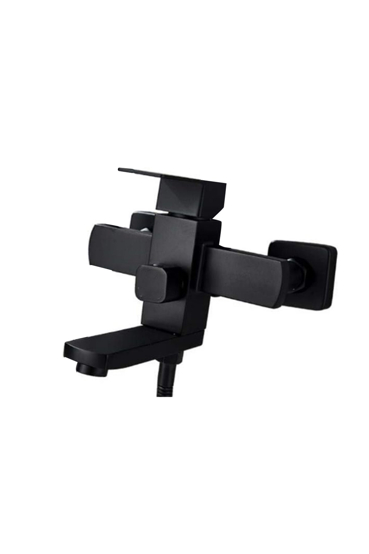 Fleko Stell Black Siyah Banyo Bataryası