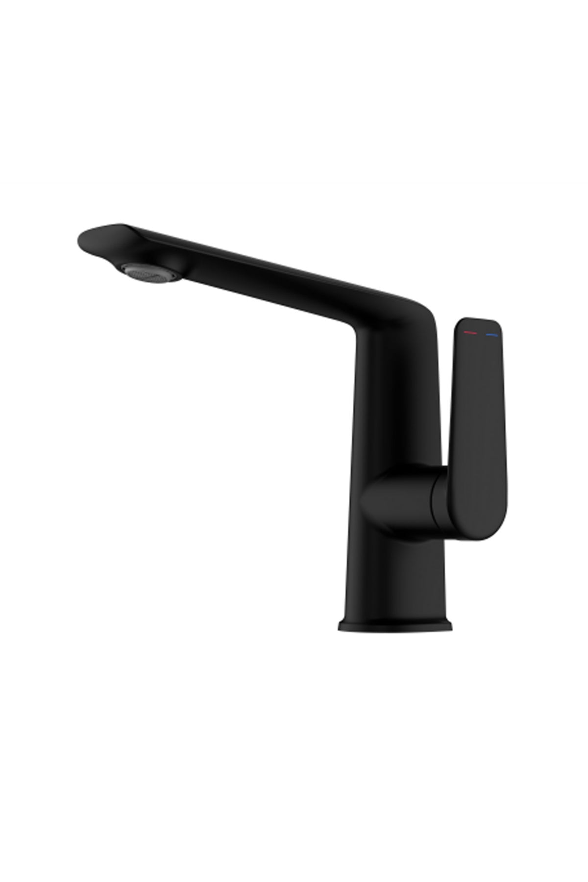 Fleko Gloria Black Siyah Lavabo Bataryası