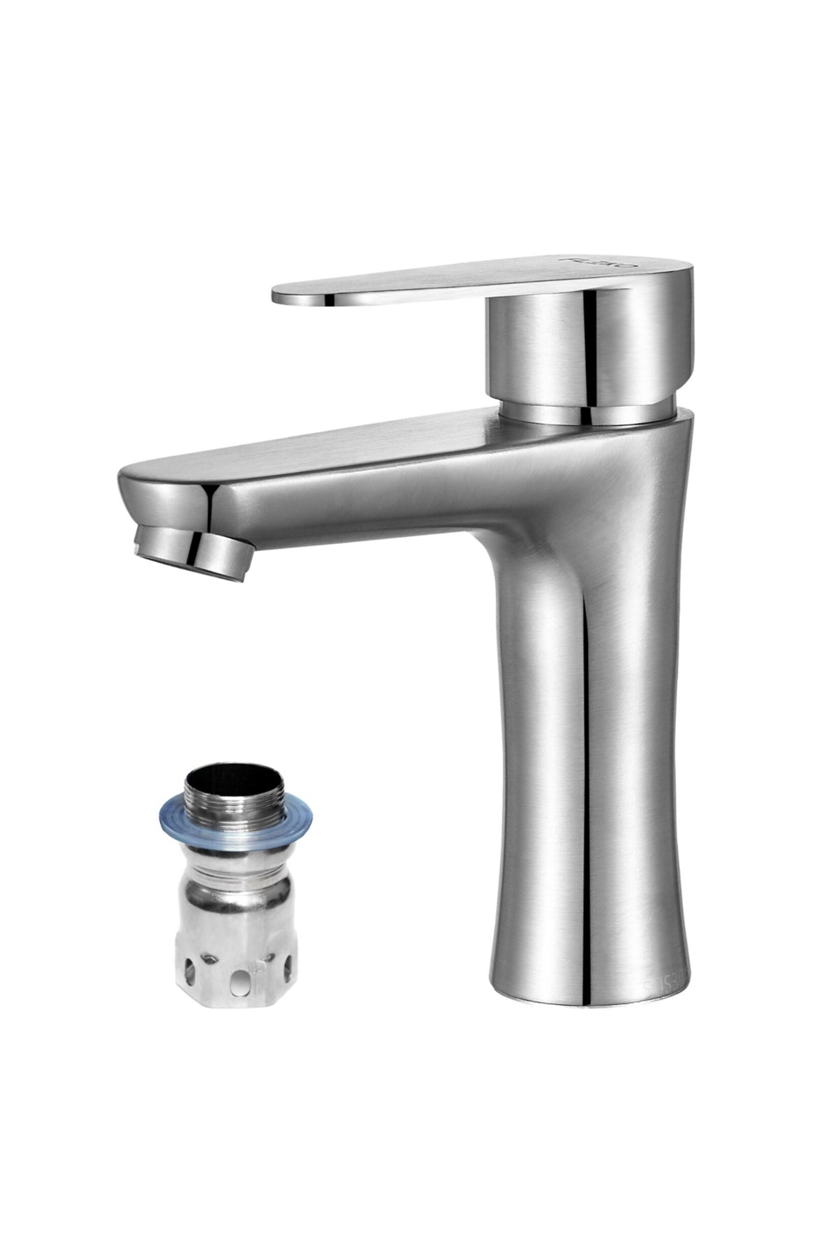 Fleko Round İnox Lavabo Bataryası