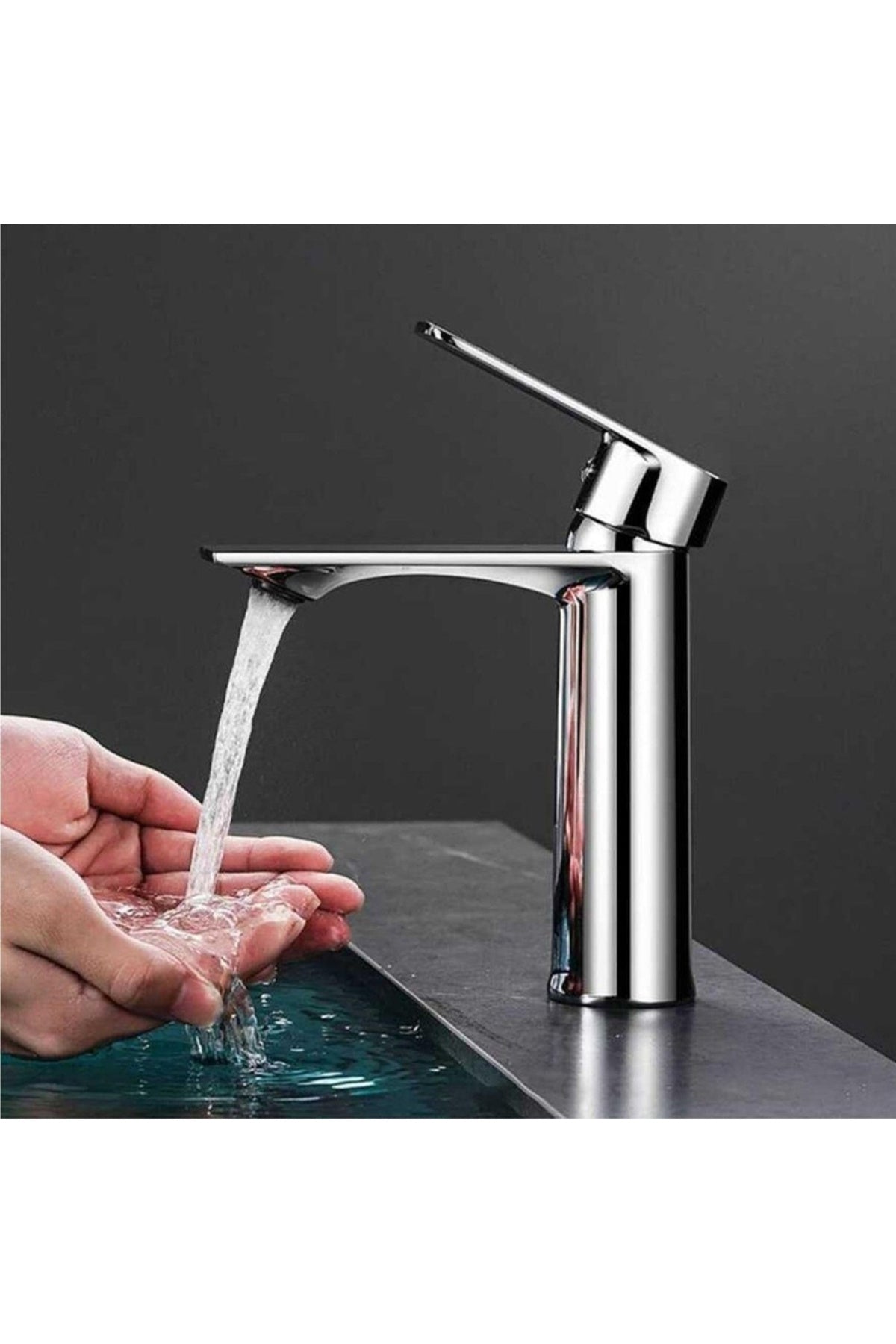 Fleko Moi Krom Lavabo Bataryası