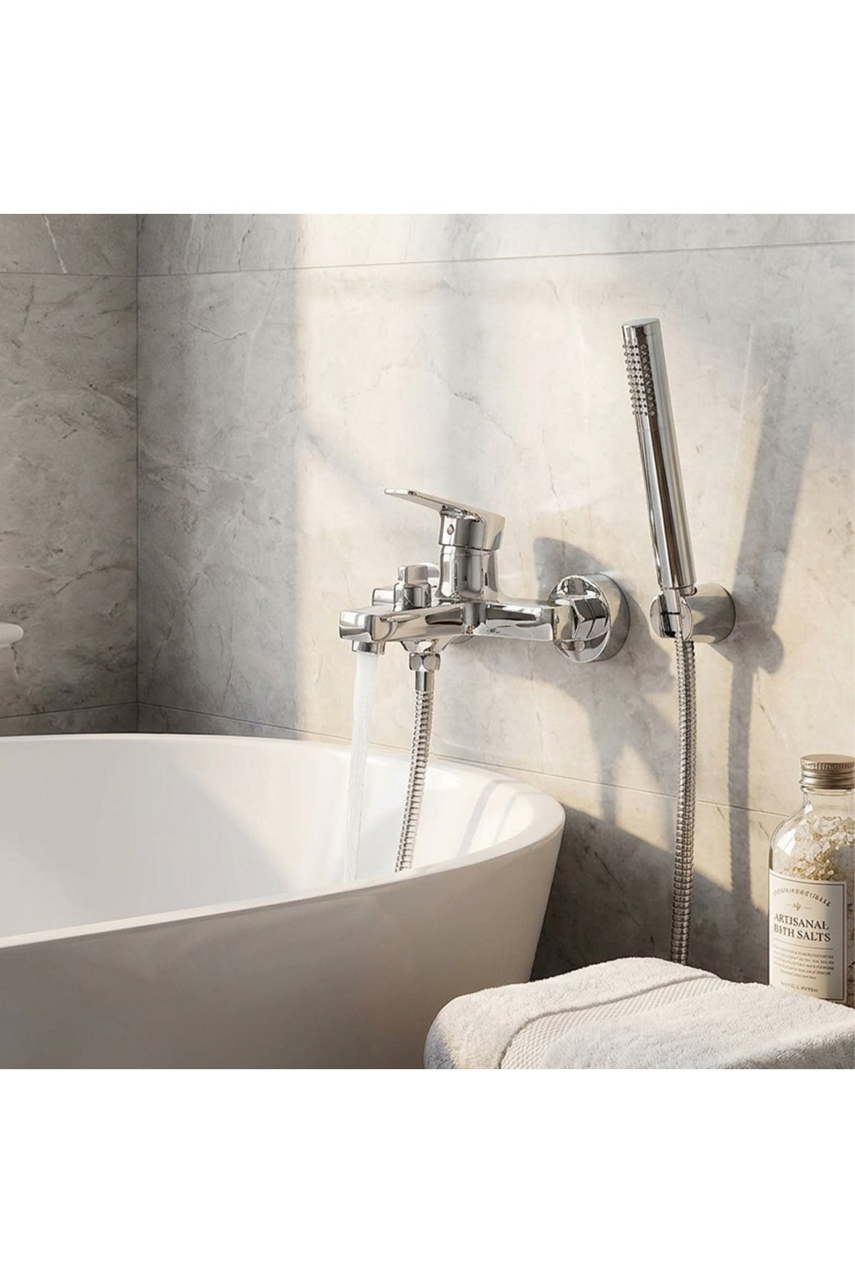 Fleko Alfa Krom Banyo Bataryası