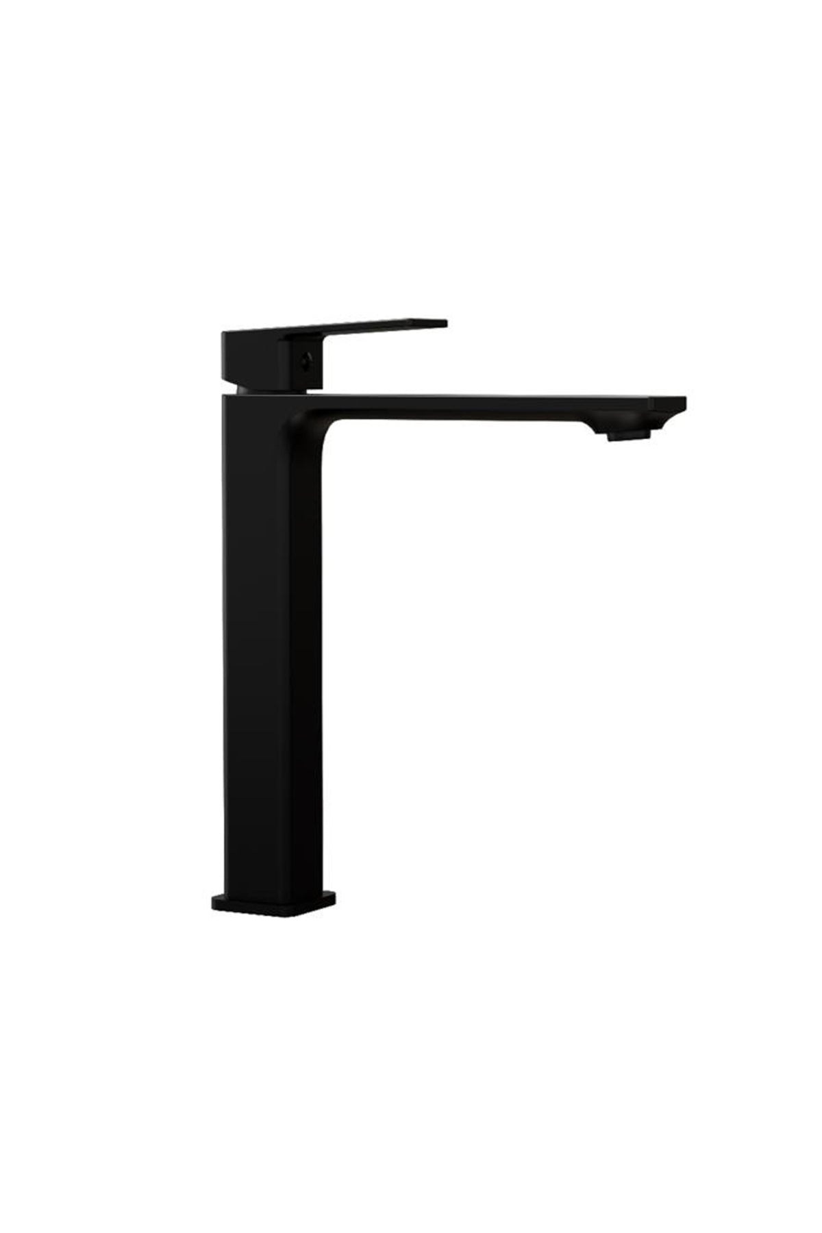 Fleko Levi Black Tall Siyah Lavabo Bataryası
