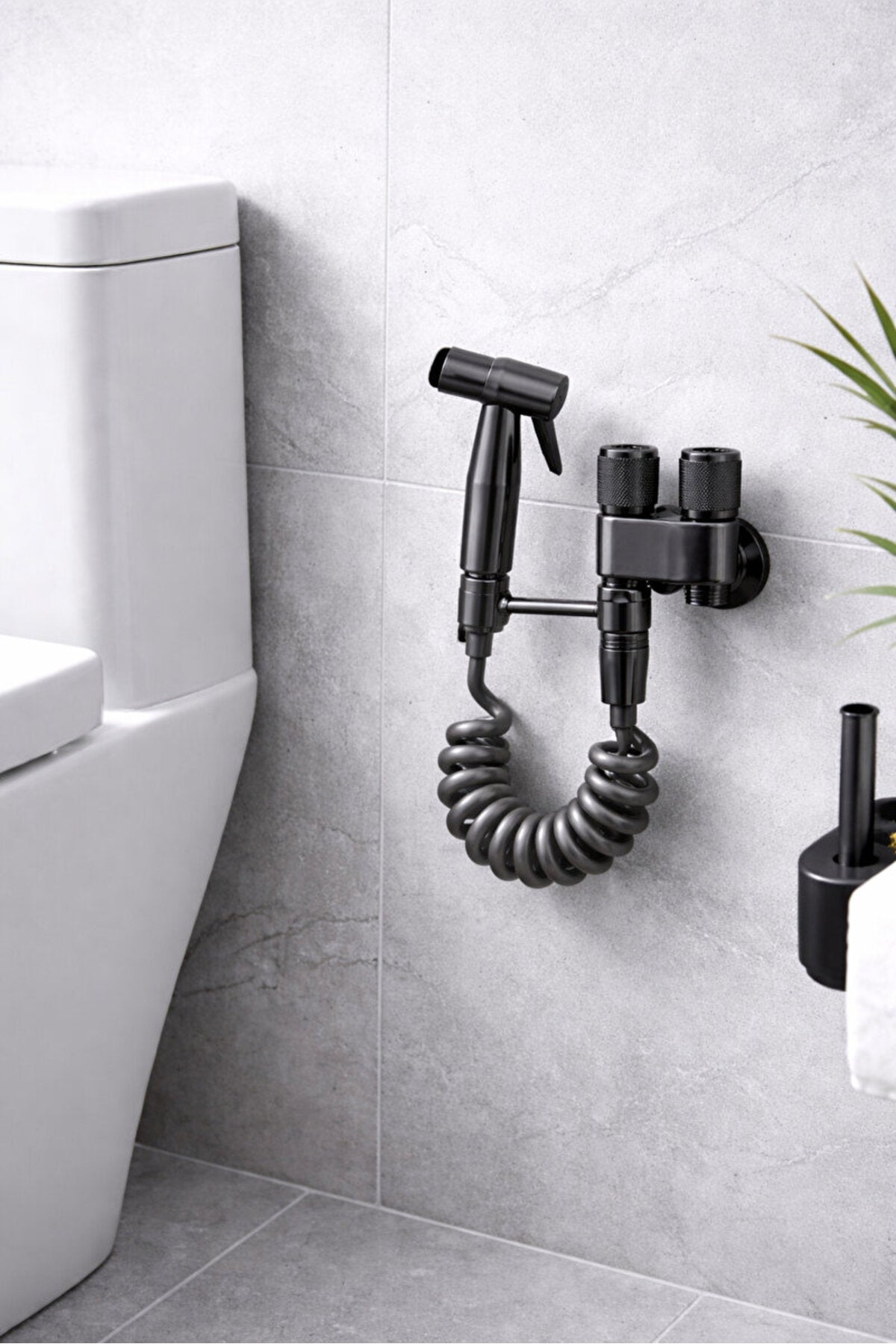 Fleko Omega Antrasit Shattaf Set
