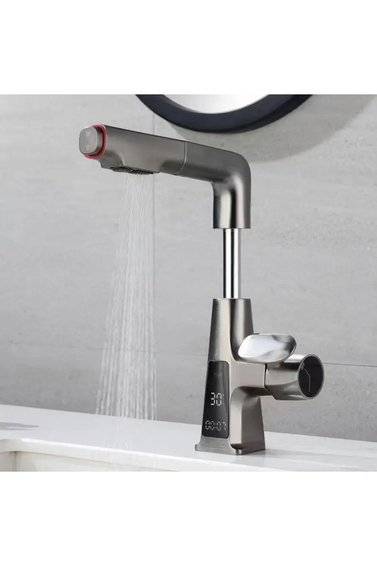 Fleko Light Krom Lavabo Bataryası