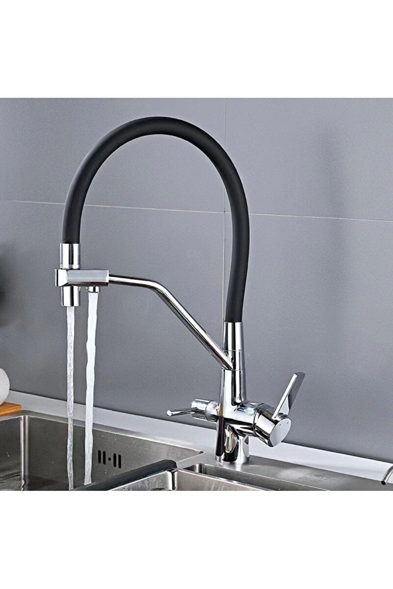 Fleko Best Krom Arıtmalı Mutfak Bataryası