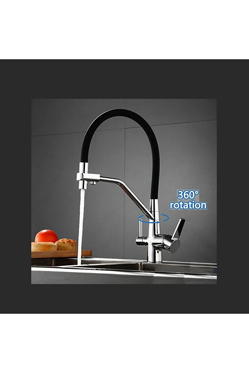 Fleko Best Krom Arıtmalı Mutfak Bataryası